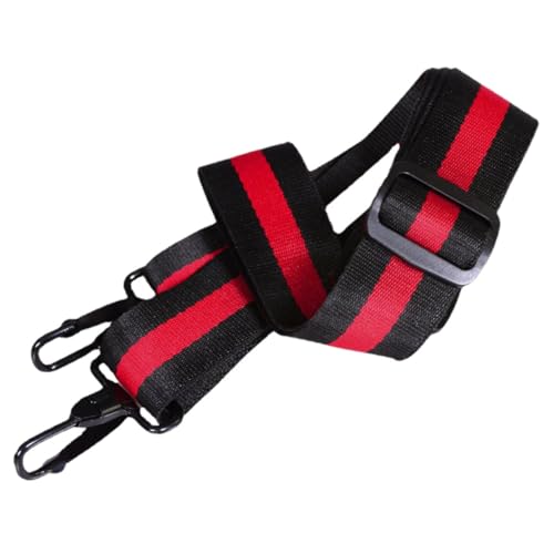 Totority Adjustable Drum Sling Strap Striped Shoulder Belt with Hook Snare Drum Accessory for Percussion Instruments