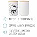 Silver Buffalo Sanrio Hello Kitty Halloween Spooky Skeleton Web Ceramic Cookie Snack Candy Jar with Airtight Bamboo Lid, Black and White (Small)