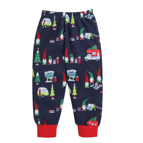 Image of EIO Boys and Girls Cotton Pajama Pants Pack of 6 (8-9 Years, Boys Print)
