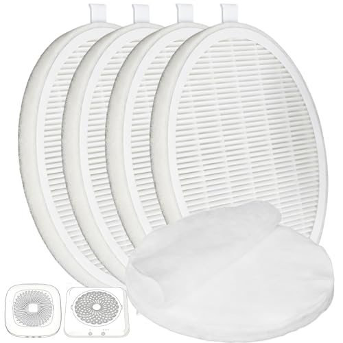 Kit de 4 filtros HEPA y 40 prefiltros para colector de polvo miniatura 1