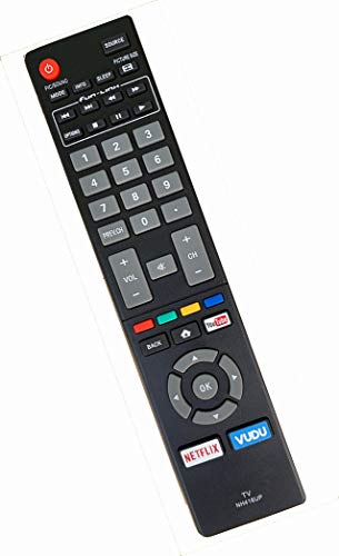 Nh416Up Remote Replacement For Magnavox Smart Tv 50Mv336X 32Mv304X 32Mv306X 32Mv304/F7 32Mv306X/F7 32Me402F7 32Me402V 32Me402V/F740Mv324X 40Mv336X 43Mv314X 50Mv314X 50Mv336X/F7 55Mv314X Nh409Ud #TOP1