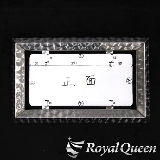 Amazon.co.jp: 【Royal Queen】大型車用 字光式OK♪ 40角おこし