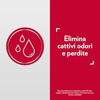 Gyno-Canesbalance Contro La Vaginosi Batterica Trattamento Gel Vaginale 7 Flaconcini Applicatori Igienici Monouso 5ml