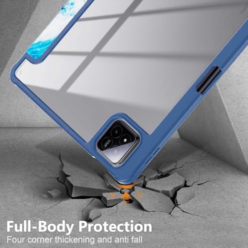 Image of MOCA Case for Xiaomi Mi Pad 8 /8 Pro /Pad 7 / Pad 7 Pro 11.2 inch, Smart Flip Case with Pen Holder, Trifold Stand, Magnetic Auto Sleep Wake, Hard Back Protection (Sandy)