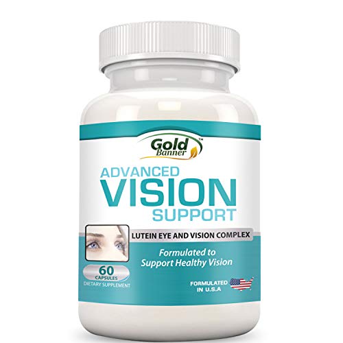 Advanced Vision Support - Lutein Eye & Vision Complex with Lutein, Bilberry, Zinc