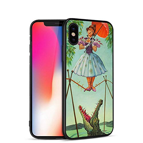 Cell World LLC - Haunted Mansion Hard Rubber Phone Case for Apple iPhone X/XS