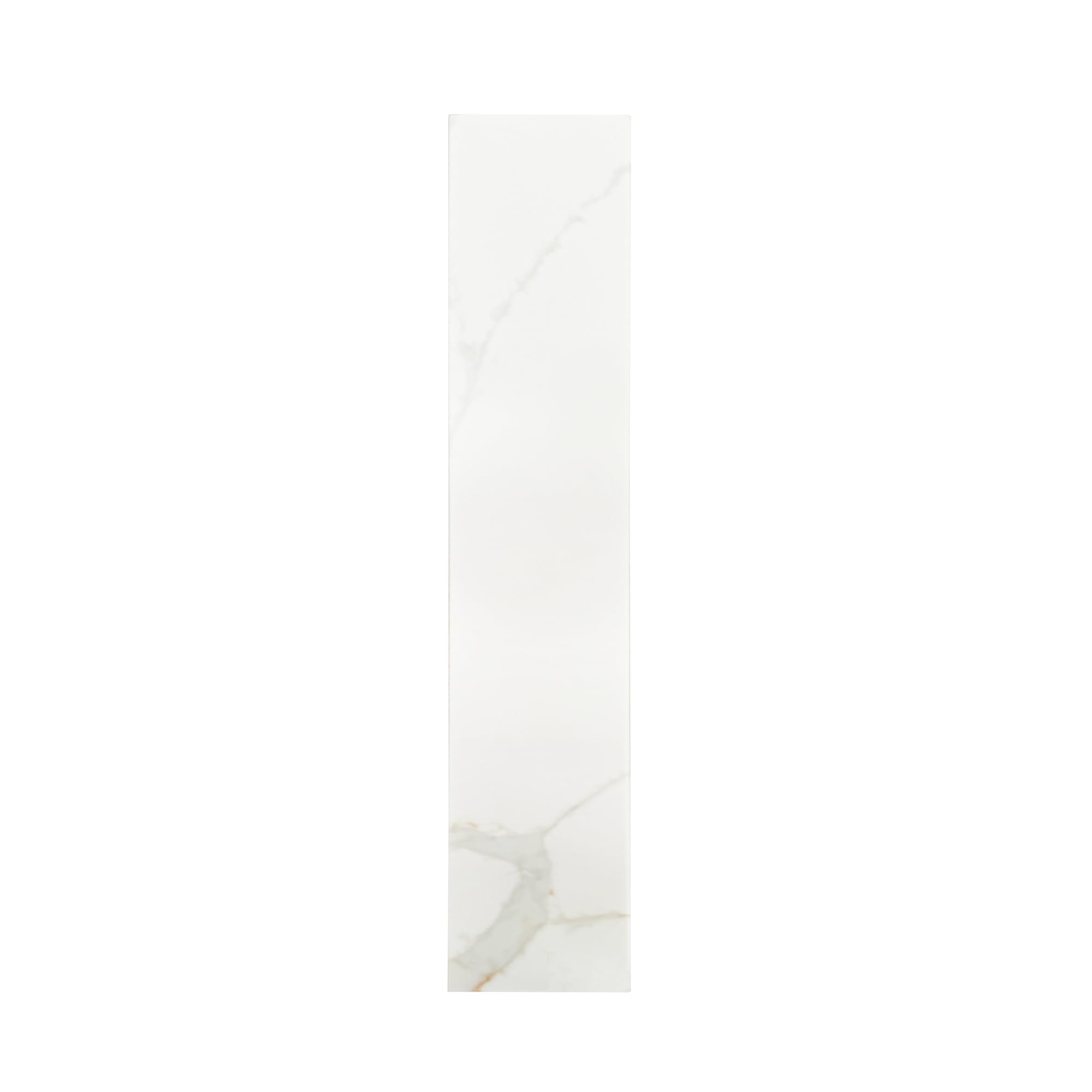 Design House Bathroom Vanity Side Splash, 22", Calesco Calacatta