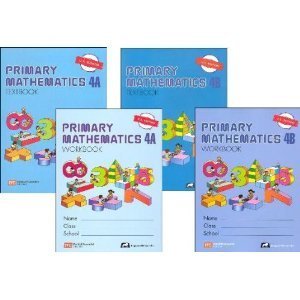 unknown authorSingapore Primary Mathematics Level 4 Kit (U.S. Edition), Workbooks 4A and 4B, and Textbooks 4A and 4B