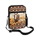 CLOHOMIN Southwest Aztec Horse Messenger Bag for Women Men Mini Crossbody Shoulder Bag Wear Resistant Satchel Bags Fashion Cell Phone Shoulder Handbag