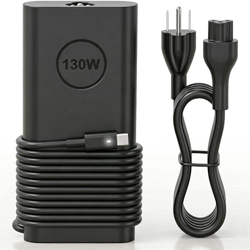 130W USB C Laptop Charger Dell