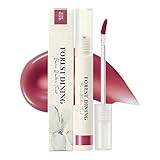 SKINFOOD Vegan Moisturizing Lip Tint with Pear Extracts and Panthenol, Natural Sheer Color Lip Tint for Moisturized Lips, Cruelty Free – Forest Dining Bare Water Tint 4g (03 ROSE WOOD)