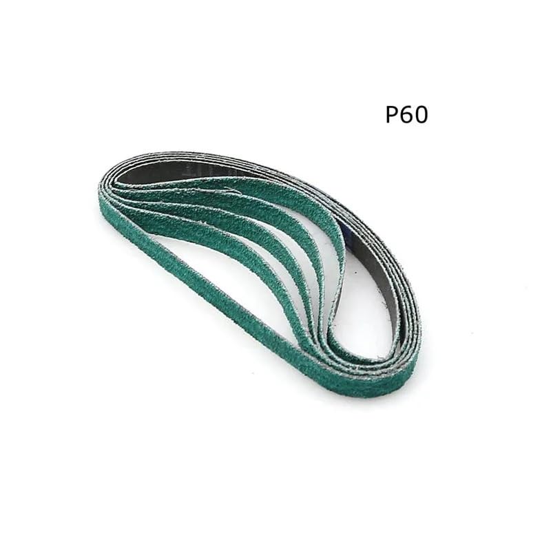 Set di Nastri abrasivi Misti, Nastri abrasivi 10 Pezzi 10x330mm 3/8"x13"3M, Nastri abrasivi con Grana 40/60/80/120 for Utensili for levigatura di Nastri Metallici.(80)