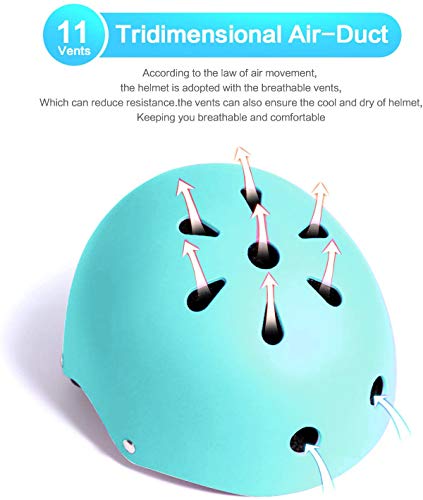 Image of Adjustable Helmet for Ages 3-16 Kids Toddler Boys Girls Youth,Protective Gear with Elbow Knee Wrist Pads for Multi-Sports Skateboarding Bike Riding Scooter Inline skatings Longboard Roller Skate