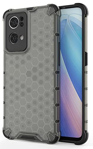 Image of Glasgow Back Case Cover Compatible with Oppo Reno7 Pro 5G (Stylish Design) - Black
