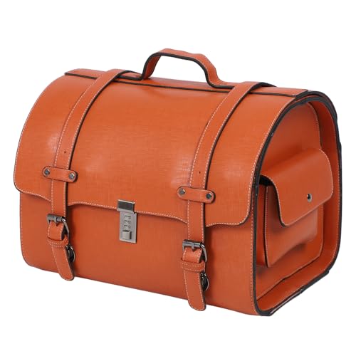 Sac arrière de moto verrouillable et sac de siège étanche de 29,5L en ABS