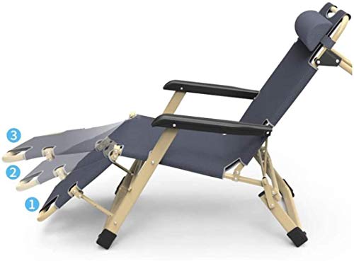 Chaise zero gravity pliante contre le mal de dos transat de terrasse inclinable gris