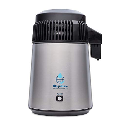 MH943SBS Megahome Heavy Duty Distiller, Glass Collection - 316 Stainless Steel