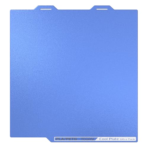 YOOPAI コールド低温ビルドプレート A1 mini専用 184×184mm 両面タイプ 超強力密着 UltraTackコーティング 3Dプリンター用プラットフォーム ブルー