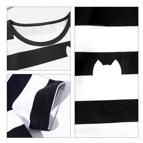 PixiePicks Girls Cat House TEE Shirt, Suitable for Christmas and Birthday Party3