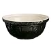Mason Cash Earthenware Mixing Bowl, S12, 11-1/2-Inches, 4-1/4-Quarts, Black