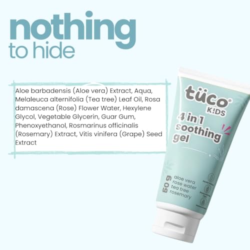 Image of Tuco Anti-Acne Teens Gel Face Cream & Moisturizer | Enriched with Aloe Vera, Tea Tree Oil & Rose Mary | Safe, Hydrates & Soothes Irritated Skin | Used for Dryness & Irritation, Cuts, Sunburn & Bruises | 50 gm
