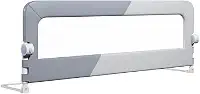 Grade Para Camas com Tela e Proteção Contra Quedas Serve Para Infantil Idosos Bebe Crianças Sono Seguro Tranquilo Escolha seu Tamanho e Desenho Azul/Cinza - Lojas Tahara (150cm, Modelo U)