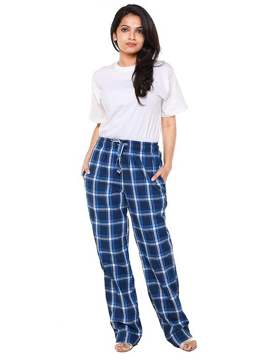 Image of Twist99 Women's Cotton Linen Plus Size Pyjama