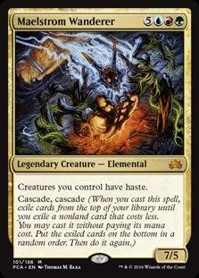 Magic The Gathering - Maelstrom Wanderer (101/156) - Planechase Anthology