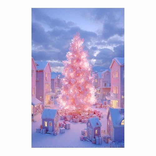 Ensemble de Noël abstrait pour remplacer les decorations de sapin traditionnelles