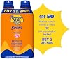 Protector Solar en Spray Banana Boat Sport SPF 50, 6 oz (Paquete de 2) | Bloqueador solar resistente al sudor y al agua, protección de amplio espectro UVA/UVB, fórmula ligera, protección solar para exteriores 6 Onzas (Paquete de 2) 4