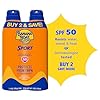 Banana Boat Sport Ultra SPF 50 Sunscreen Spray | Banana Boat Sunscreen Spray SPF 50, Water Resistant, Oxybenzone Free, Sunblock, 6oz each Twin Pack #3