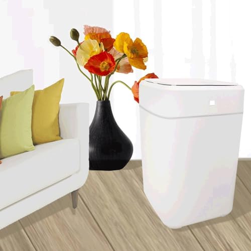 Bathroom Smart Sensor Trash Can Garbage Bucket Automatic for Kitchen Toilet Wastebasket Smart Home image 5