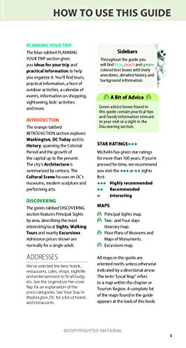 Michelin Green Guide Washington Dc: Travel Guide (Green Guide/Michelin) #TOP2