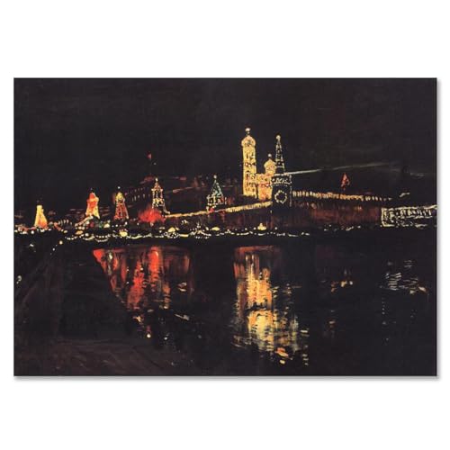 Impression sur toile moderne de Moscou pour la décoration du salon