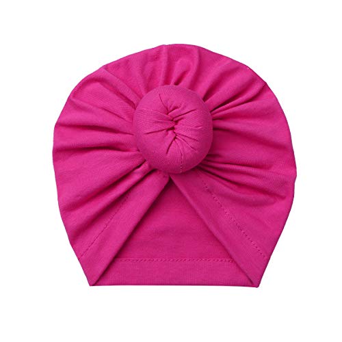 Image of YiZYiF Newborn Baby Turban Soft Rabbit Ears Hospital Hat 3Pack