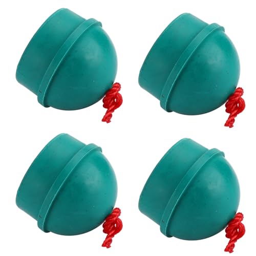 Gonetre Soporte de Tiza de Billar Titular de Goma Piscina de Piscina Tape de Tiza de Billar para Accesorios de Mesa de Billar Material de Caucho Verde 4pcs Tamaño 4x3.5x4cm