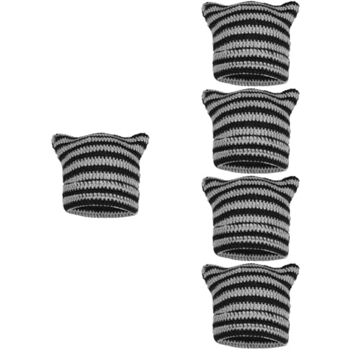Bonnet hiver avec oreilles de chat doux et chaud pour stopper le froid