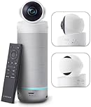 KanDao Meeting S Video Conference Camera-180 Degree Video Meeting Webcam with Speaker and Microphone for Meeting Room,for Teams,Zoom,Google Meet-AI Tracking, &Framing-5.5M Audio range for Huddle Room