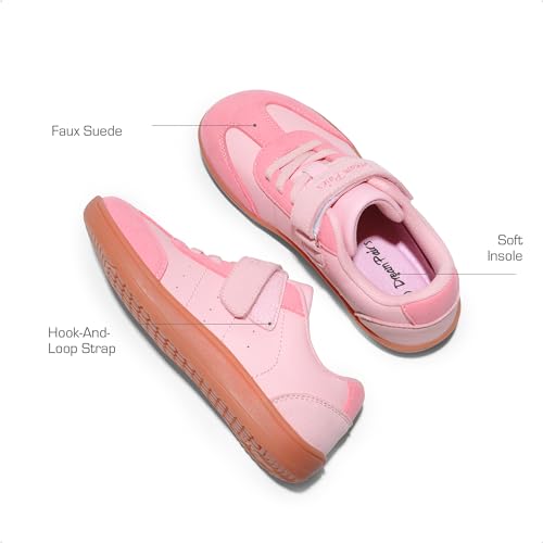 Dream Pairs Boys Girls Shoes Kids Barefoot Wide Toe Casual Walking Lightweight Running Athletic Sneakers Little Kid Big Kid,Size 13 Little Kid,Pink,Sdrs2416K thumb #3