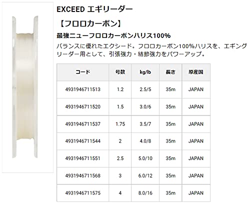 Regron Exceed Squid Leader 35 m miniatura 3