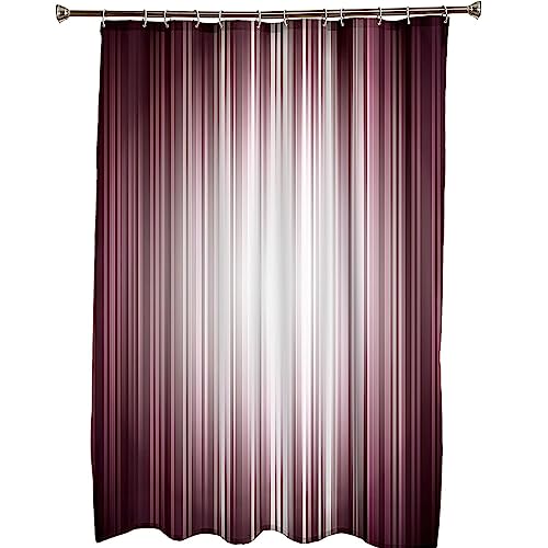 Rideau de douche polyester déperlant motif rayures dégradées 300x200 - 7
