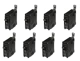 Pack of 8 - Siemens B120 20A 1P 20-Amp Single Pole 120-Volt Bolt-ON Breaker Bundle by wirenco