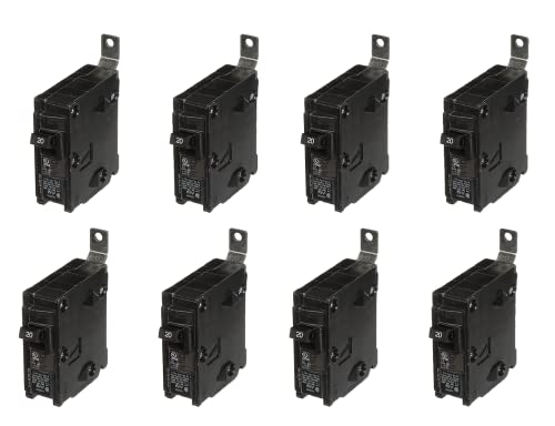 Pack Of 8 - Siemens B120 20A 1P 20-Amp Single Pole 120-Volt Bolt-On Breaker Bundle By Wirenco #TOP28