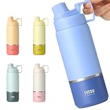 【炭酸対応】TYESO 水筒 750ml 真空断熱 炭酸 魔法瓶 ボトル ステンレス製 保冷専用 飲み口取り外し可 洗浄簡単 炭酸 ビール スポーツドリンク対応 アウトドア 通勤 ジムに最適
