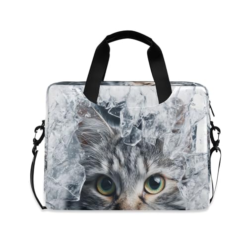 Funda para portátil 15.6 pulgadas con diseño gato miniatura 1