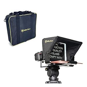 Glide Gear TMP100 Teleprompter-Splitter, verstellbar, für iPad/Tablet/Smartphone, mit Tragetasche