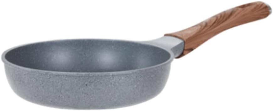 HBJWOV Maifan Stone Pancake Frying Pan No Oil Fume Pan Nonstick Small Pot Single Handle 20cm