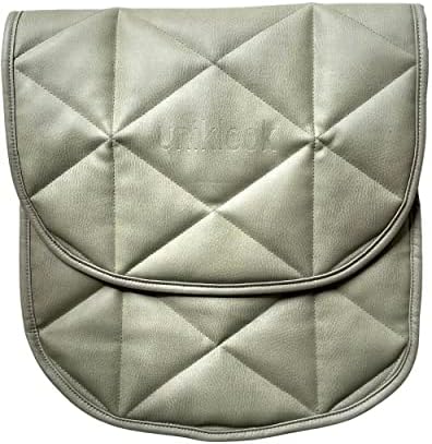 Baby Changing Pad Portable 16 x 30 Padded Vegan Leather Wipeable Changing Mat Foldable Changing Pad for Diaper Bag, Changing Station Pad Playmat, Tummy time Leather Baby Changing mat Uniklook (Green)
