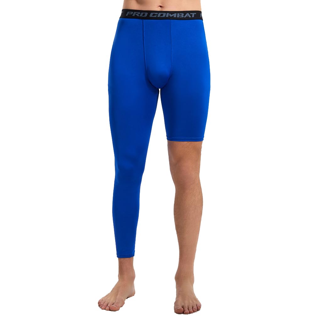 Blueleaf Boys' Thermal Compression Leggings - Fleece Lined Base Layer For Cold Weather Sports