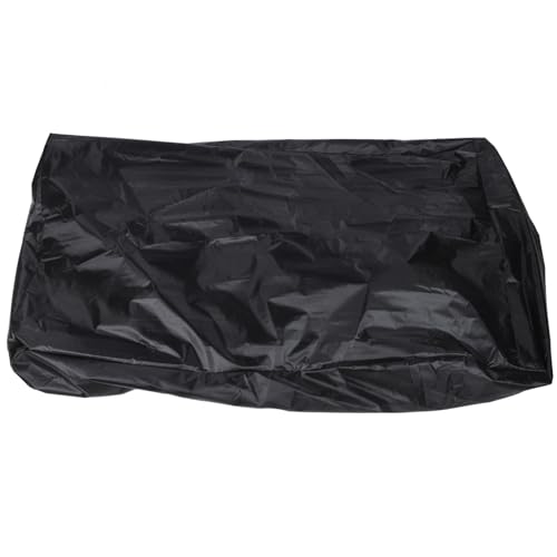 GANAZONO Snow Blower Cover Snow Removal Tools Winter Covers Ice Fake for Snow Thrower Washer Guard Snow Shield Garage Door Cover Leaf All Black Polyester